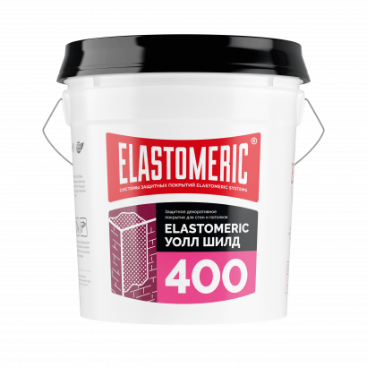 ELASTOMERIC - 400 Wall Shield ведро (20 кг База С) под колеровку в тёмные тона