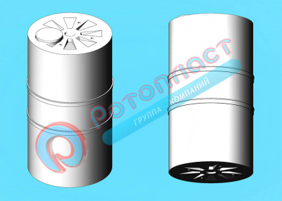 Пластиковая вертикальная емкость 15000 литров