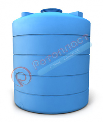 5000 л Емкость пластиковая цилиндрическая