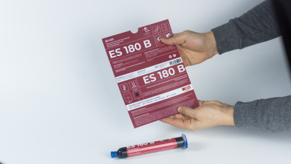 Однокомпонентный эпоксидный конструкционный теплопроводный клей RUBOND ES 180 B (10мл)