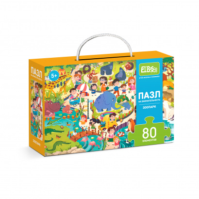 Пазл на внимательность 80 элементов в ассортименте