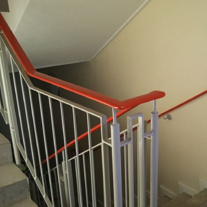 Поручень на перила ПЛ 40х6 (21 метр)