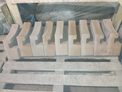 Фасонный огнеупор (кирпич) для колодезной печи