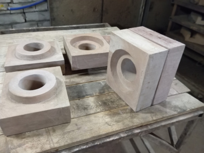 Туннельный горелочный камень