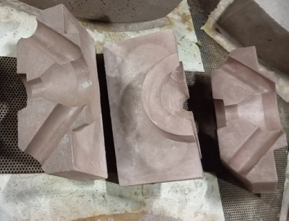 Туннельный горелочный камень