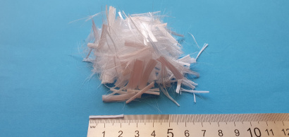 Фиброволокно полипропиленовое микроармирующее  6 мм, 12 мм, 20 мм, 40 мм