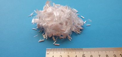 Фиброволокно полипропиленовое микроармирующее  6 мм, 12 мм, 20 мм, 40 мм