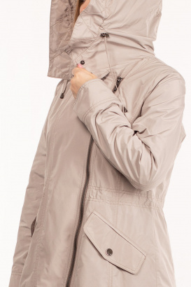 Куртка женская демисезонная с капюшоном