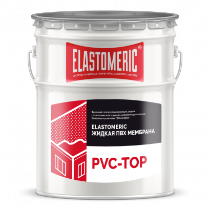 Elastomeric PVC - TOP 20 кг (финишный слой) Жидкая ПВХ мембрана