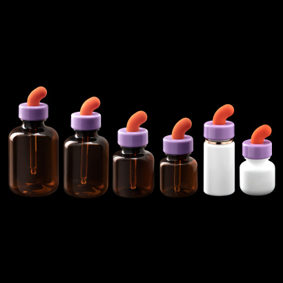 Флакон ПЭТГ Гао 30 мл, 35 мл, 40 мл, 60 мл, 100 мл и 130 мл