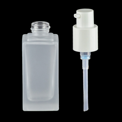 Флакон стеклянный Флокс 30 и 50 мл с дозатором и колпаком