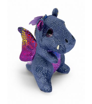 Брелок Дракон, синий, 13см, Mi133