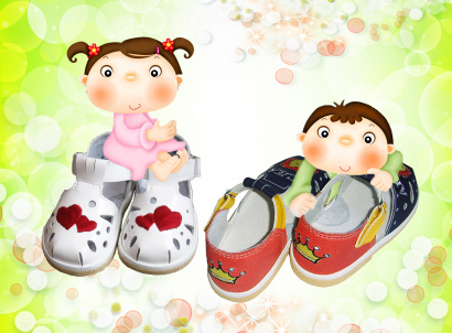 Туфли летние ясельные