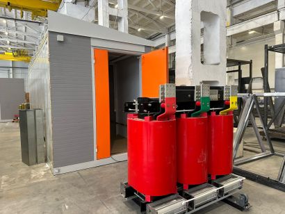 Cухой трансформатор ТСЛ/1000/10/0.4/D/Yн-11/IP00/Al с литой изоляцией