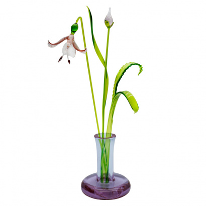 Малая цветочная композиция из стекла в ассортименте