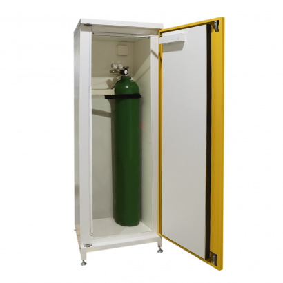 Шкаф безопасного хранения газовых баллонов модели ШБХ 350ГБ