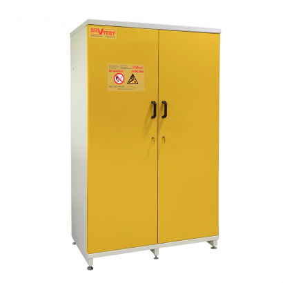 Шкаф безопасного хранения газовых баллонов модели ШБХ 850ГБ