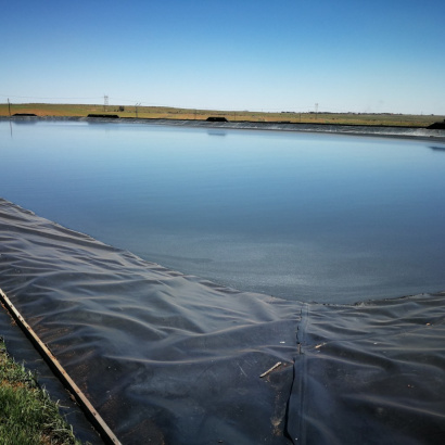 Геомембрана ПНД, ПВД, профилированная, полипропиленовая, текстурированная