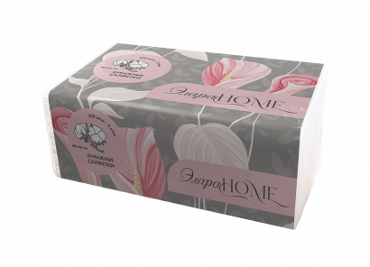 Бумажные салфетки 200шт в мягкой упаковке