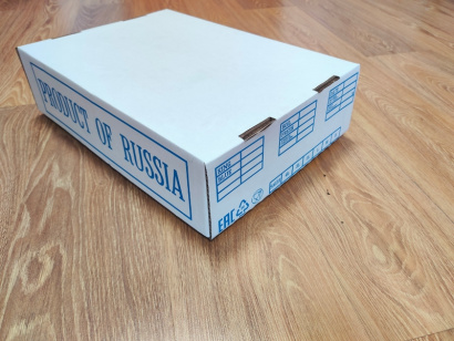 Гофроящик Крабовый №10, №7, №5, двухкомпонентный, самозборный. Россия