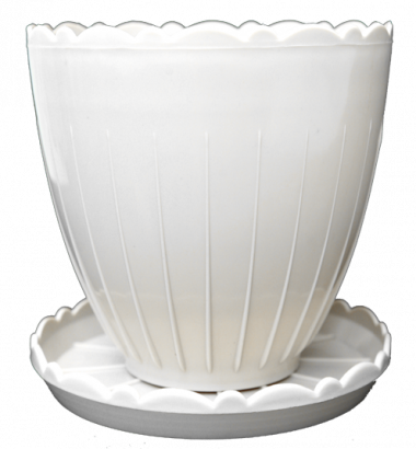 Горшок цветочный с поддонником 3 литра