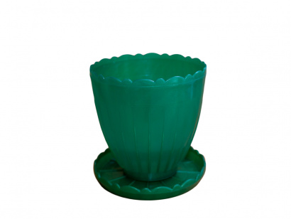 Горшок цветочный с поддонником 3 литра