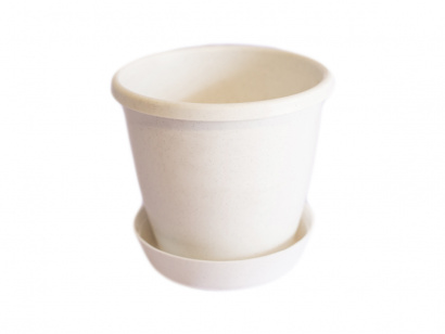 Горшок цветочный с поддонником 1,3 литра