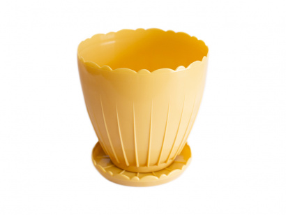 Горшок цветочный с поддонником 5,5 литров