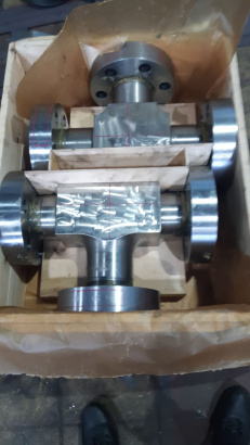 Тройник ГОСТ 22801-83 с резьбовыми фланцами