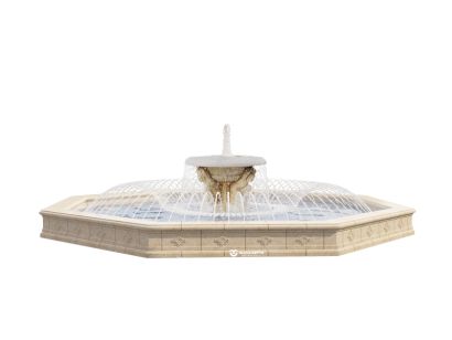 Фонтан FC "Атланты" октагон 6724