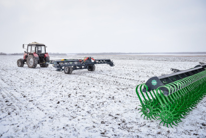 Сцепка гидравлическая бороны ротационной мотыги Carbon