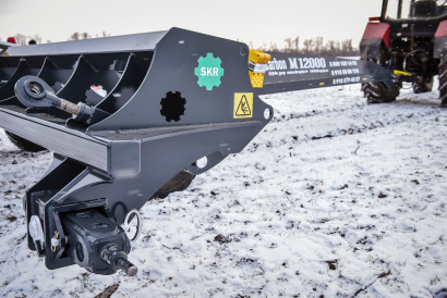 Сцепка гидравлическая бороны ротационной мотыги Carbon