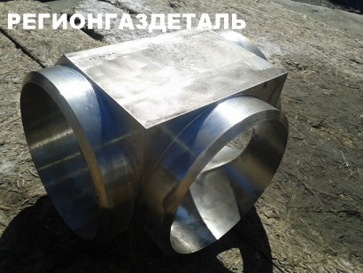 Тройник равнопроходный 250 ст.08Х18Н10Т ОСТ 95.53-98
