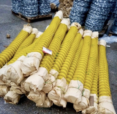 Сетка Рабица с полимерным покрытием