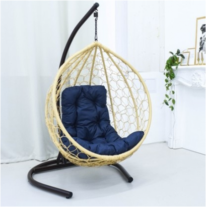 Подвесное кресло из ротанга Стандарт Ажур