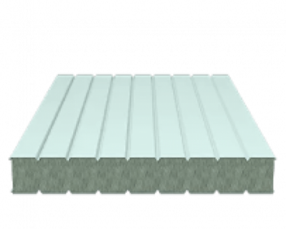 Стеновая сэндвич-панель 100мм. Мин. Вата