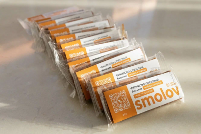 Финиково-ореховый батончик ИМБИРЬ И КОРИЦА