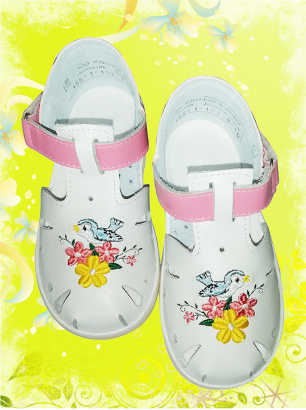 Туфли летние ясельные