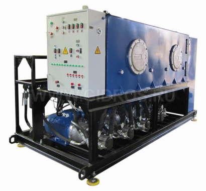 Насосные установки для промывки труб гидравлических систем