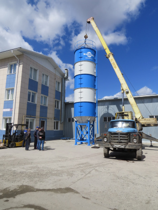 Силосы для сыпучих материалов, Силосы для цемента