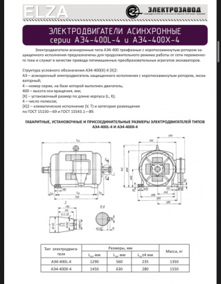 Электродвигатели промышленного назначения марки А4, АЭ4, АО4, ДАЗО4, АК4, СД2, АОД, ДАВ, 4АМЗ