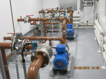 Насосная станция перекачки нефтепродуктов