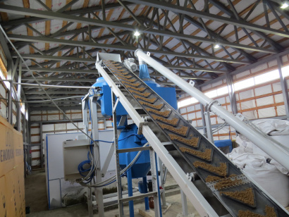 Линия конвейерного типа для производства газобетона производительностью 200 м3/сутки