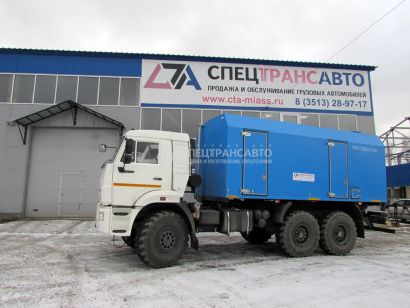 Передвижная паровая установка ППУА 1600/100 Камаз 43118-50