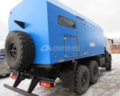 Передвижная паровая установка ППУА 1600/100 Камаз 43118-50