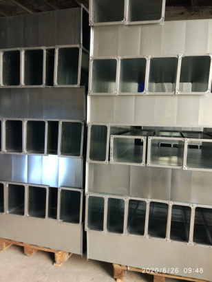 ВЕНТИЛЯЦИЯ: ПРЯМОУГОЛЬНЫЕ ВОЗДУХОВОДЫ