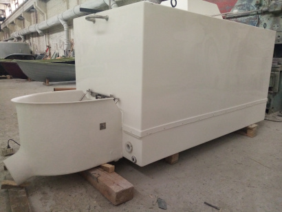 Изотермический контейнер для перевозки живой рыбы