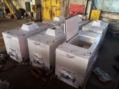 Изотермический контейнер для перевозки живой рыбы