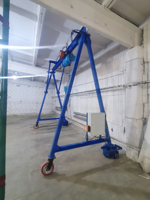 Мобильное перегрузочное устройство (МПУ), кран козловой