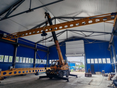 Кран мостовой однобалочный опорный 5,0т * 17,0м * 6м